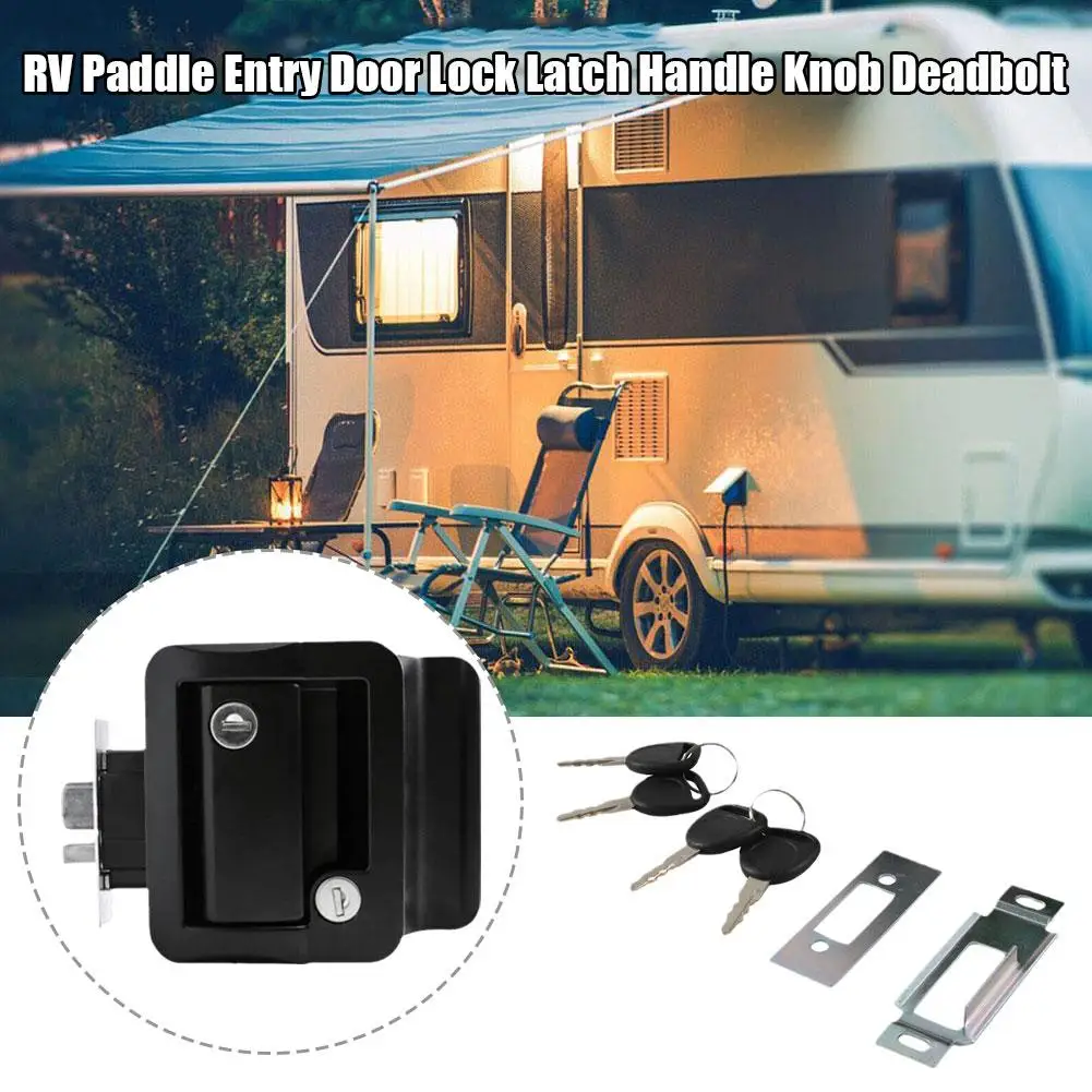 

RV Special Door Lock RV Paddle Entry Door Lock Push-type Car Car RV Door Accessories Locks Motorhome Modified Special D1Z8