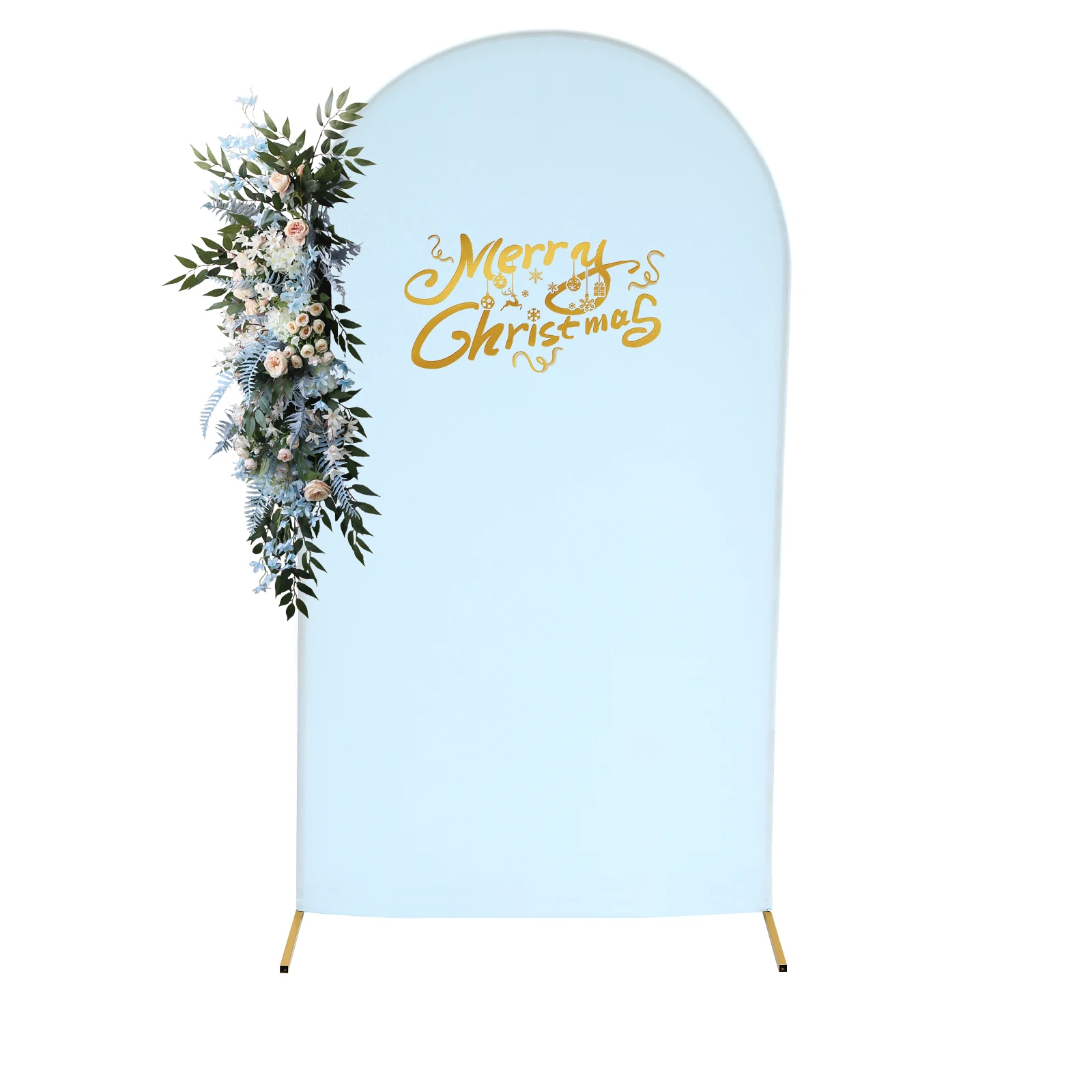 120*220cm Arch Backdrop Stand Wedding Balloon Frame Kit for Wedding Flower Party Background Decoration