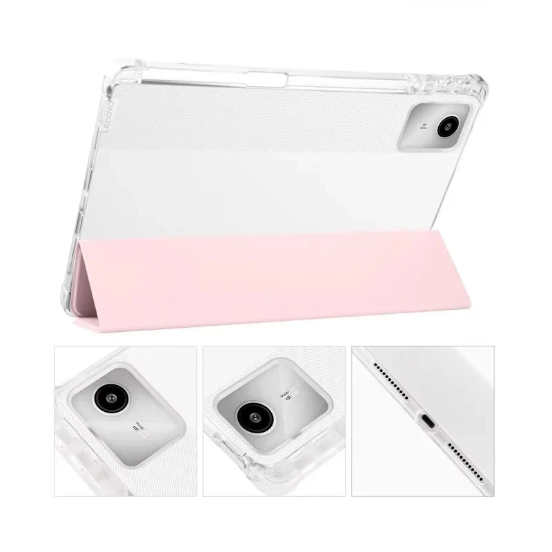 Lenovo Xiaoxin pad 2024 ケース、ペン付き For Lenovo Xiaoxin Pad 2024 Case with Pen Holder PU Leather
