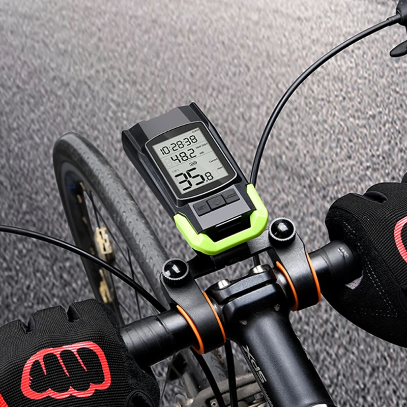

Bike 3-in-1 With LED USB Rechargeable Bike Light Waterproof Bike Horn Speedometer Speedometer Bike Light For Mountain Bike