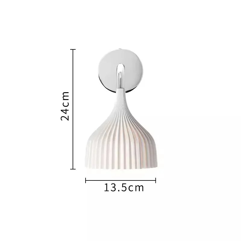 Minimalist Glass Wall Light Simple Modern LED Wall Lamps Bedside Living Room Background Home Decor Light Fixtures