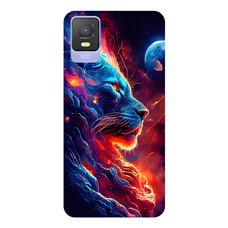 Animal-Themed Soft TPU Silicone Phone Case with Leopard and Panda Design - Cute and Protective Back Cover