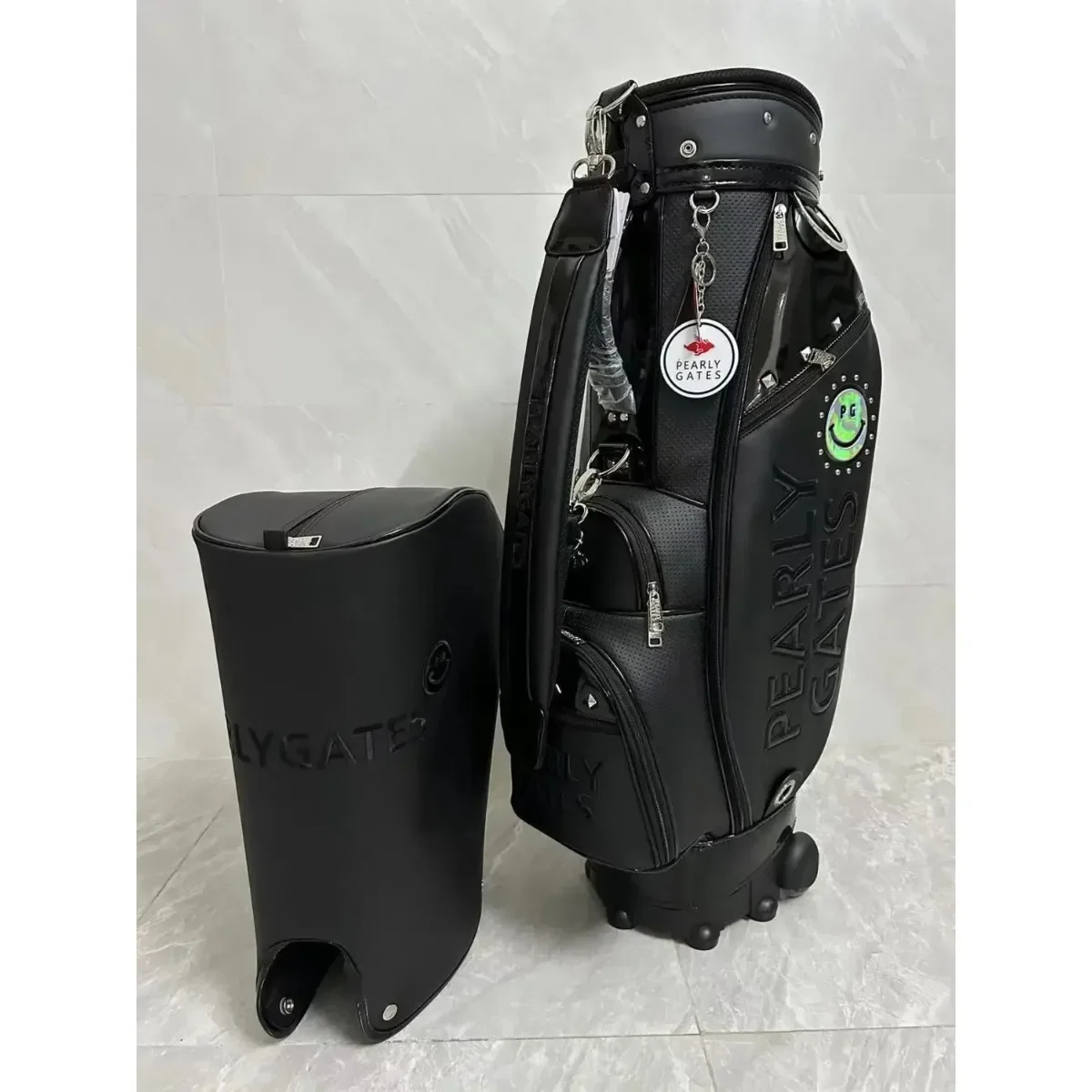 

24 New Golf Bag Lightweight Large Capacity Pu Waterproof Golf Caddy Bag 골프백
