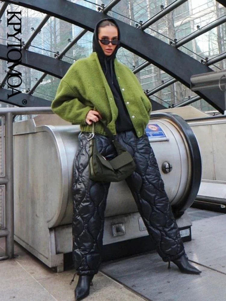 Рисунок 3 - Куртка-бомбер KPYTOMOA женская с карманами