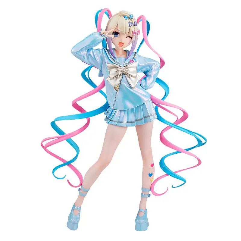 

Original Kawaii Cute Anime Good Smile Gsc Pop Up Parade Needy Girl Overdose Kangel Virtual Uploaderaction Figures Pvc Doll Toys