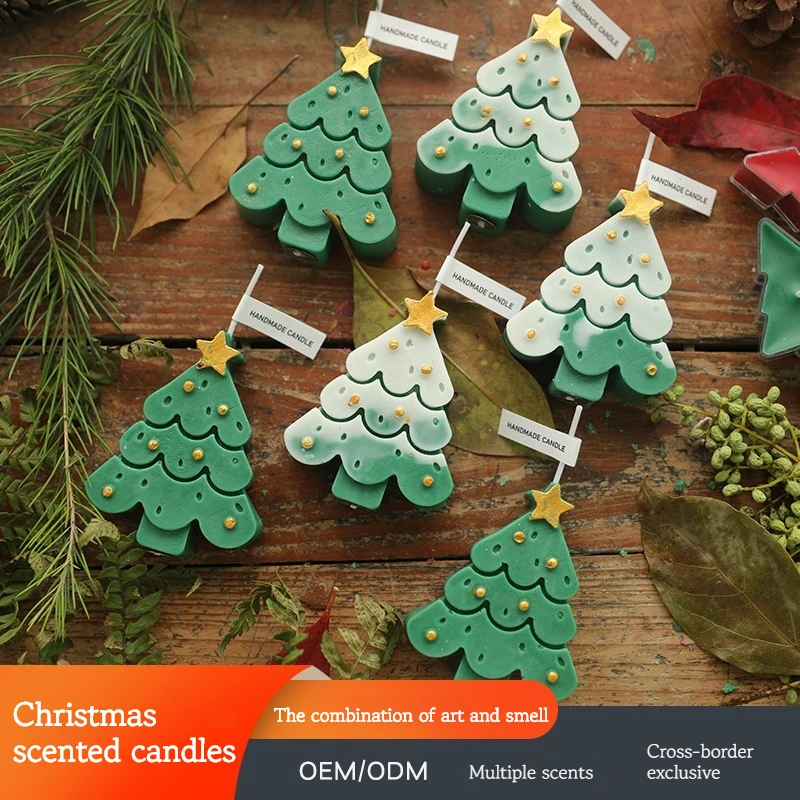 

Новые оригинальные подарочные коробки, свечи для ароматерапии, оптовая продажа, милые рождественские декоративные украшения, креативный подарок для девушки