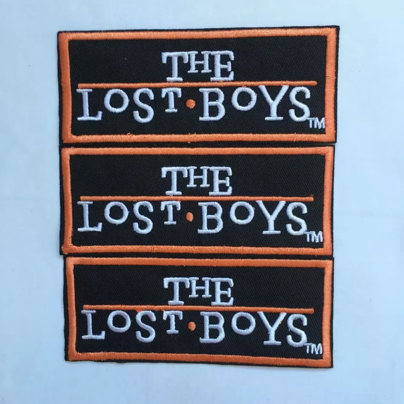 Brand 3pcs/Lot The Lost Boys Movie TV Iron On Embroidered Clothing Patches Backpack DIY Sew On TShirt Hats Badge
