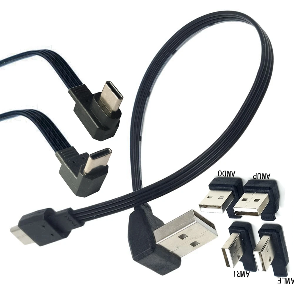 USB-A til USB-C kabel 0,5m (space grey)
