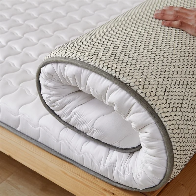 Soybean Fiber Mattress Bed Cushion Protective Pad Soft Cushion Household Foldable Mattress Memory Foam Mattress Soft Quilt Pad
