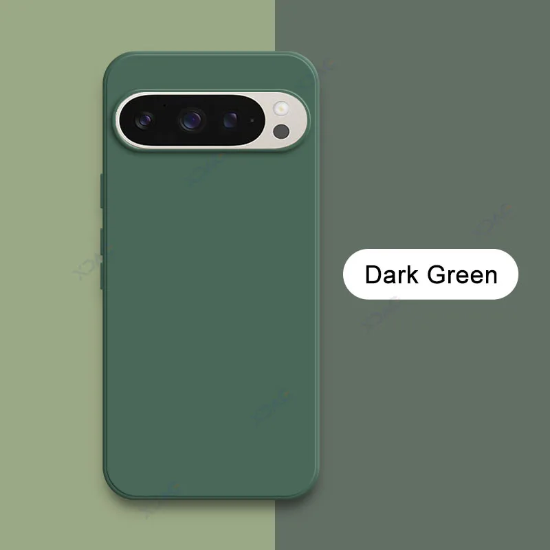 Luxury Candy Cellphone Case with Lens Protection - Soft Square Liquid Silicone Cover