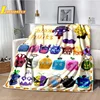 Cartoon game B-blox fruits printed blanket comfortable and beautiful children's blanket sofa sheet travel quilt birthday gift 6