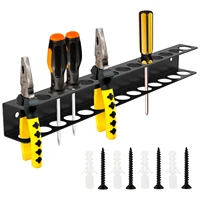 Screwdriver Wrench Organizer Rack Wall Mounted Pliers Holder Tool Storage Rack 14/23 Holes For Workshop Garage 1