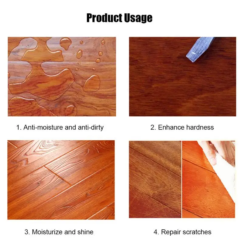 Natural Wooden Seasoning Beeswax Traditional Wooden Maintenance Wax Enhance Moisture Resistance Polish And Cleaning For
