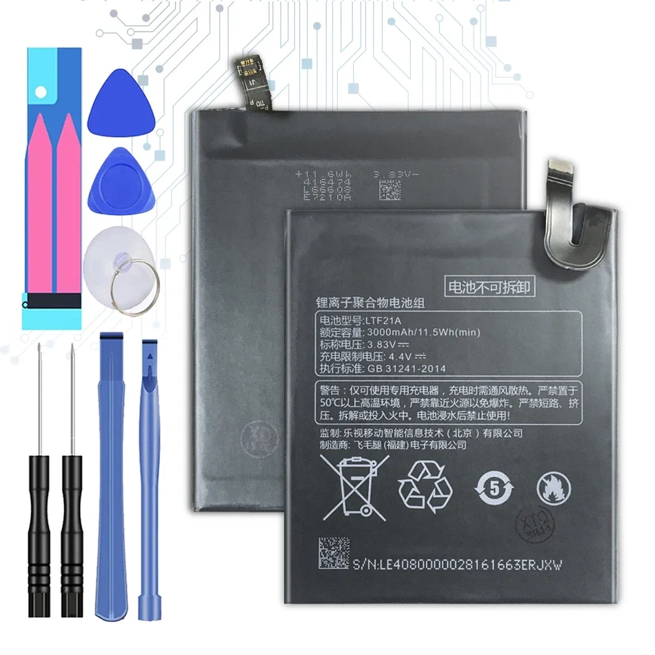 

LTF21A Replacement Battery For LeEco Letv Le Phone Le 2 X620 / Le 2 Pro X520 X527 3000mAh with Track Code