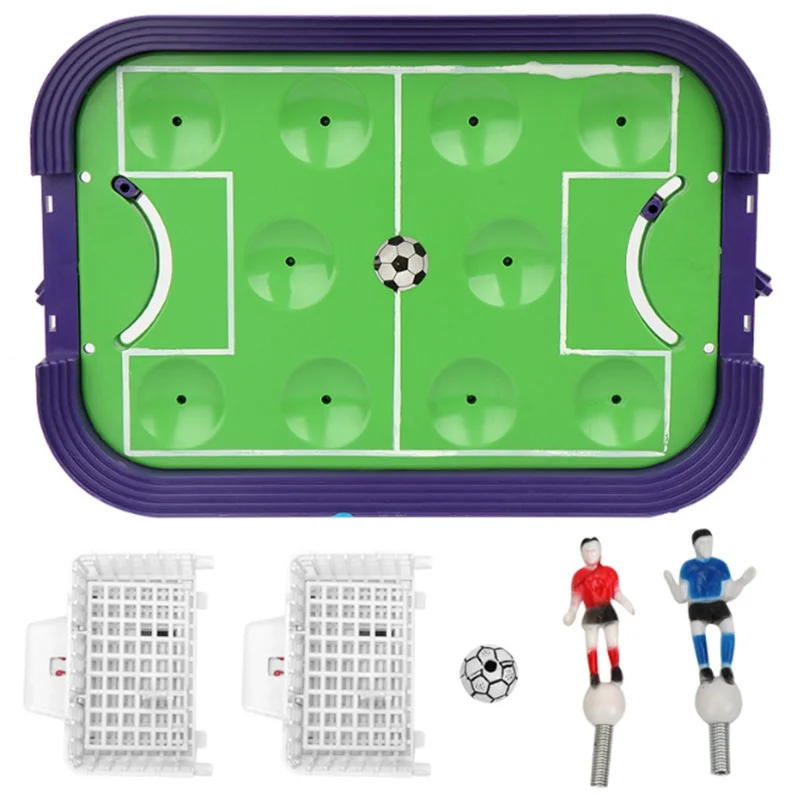 Table Football Game Tabletop Soccer Game Mini Table Soccer Set Children Sports Toy Football Game Desktop Soccer Field Model Kids Boys Toy Fun Gift Foosball Men