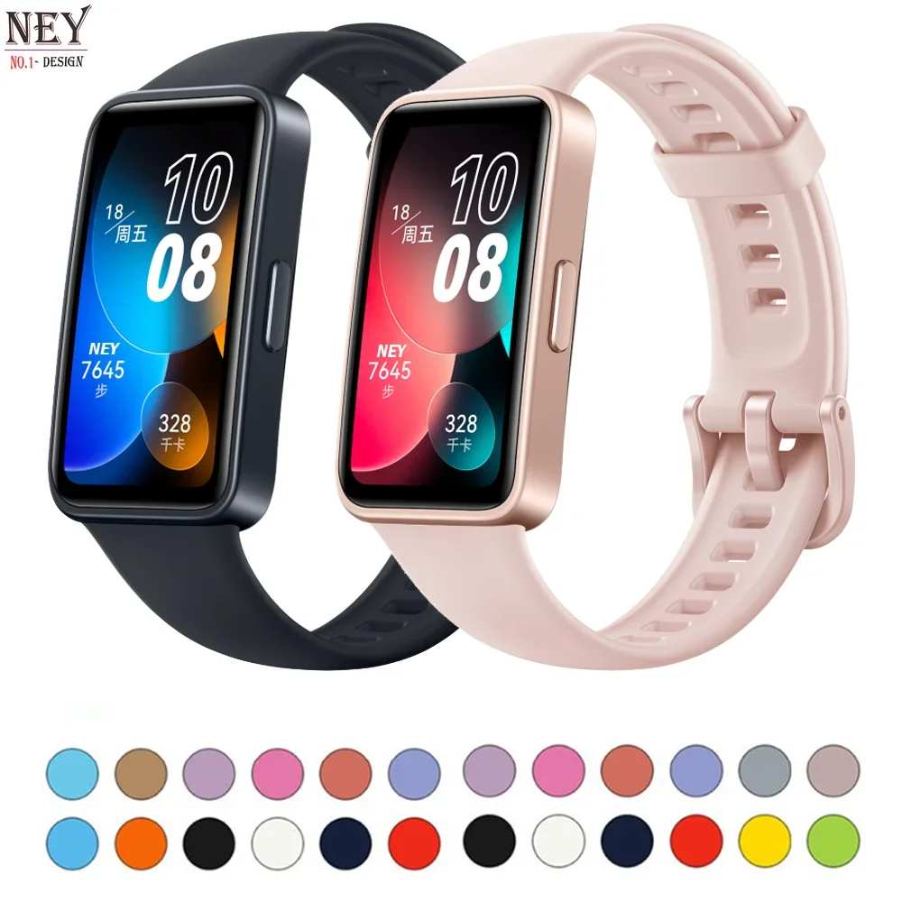 Silicone Sport Bracelet for Smartwatch - Replacement Wristband Strap Accessories