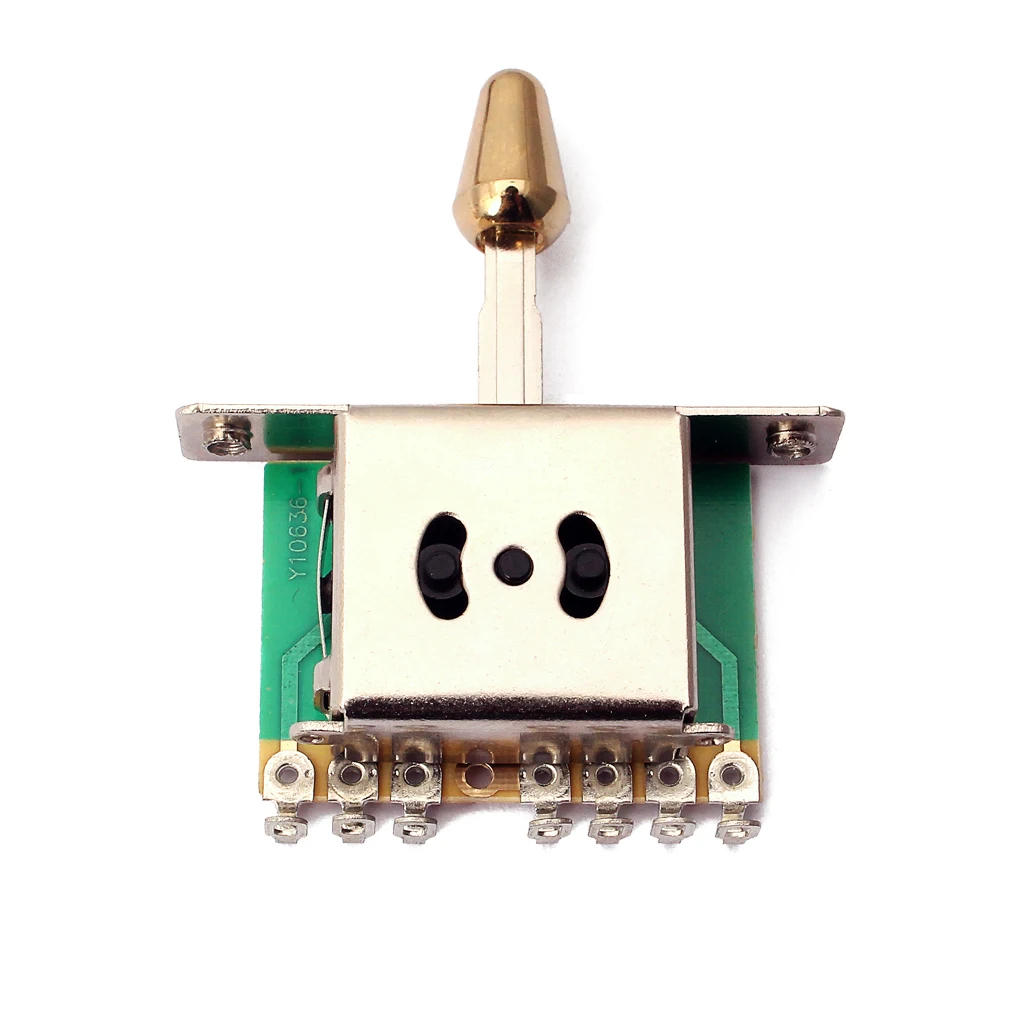 5 Way Pickup Selector Interruttore Con Oro Punta Per Stratocaster Electirc Chitarre