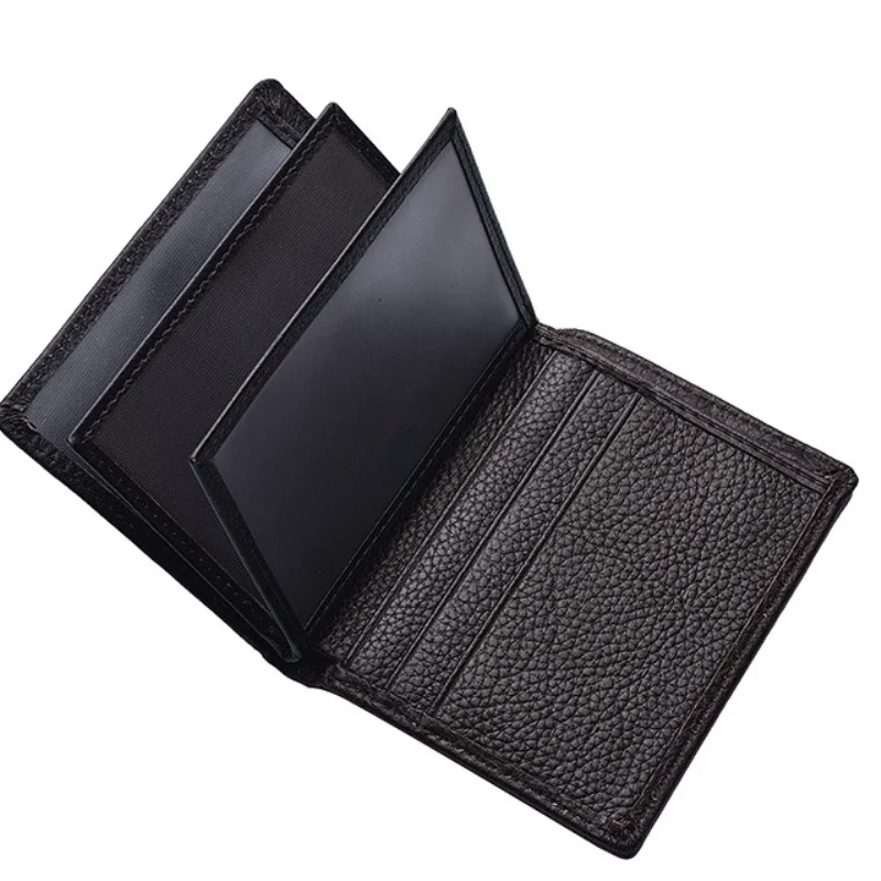 Men's Wallet Pu Male Card Bag Credit Card Driver's License Storage Bag