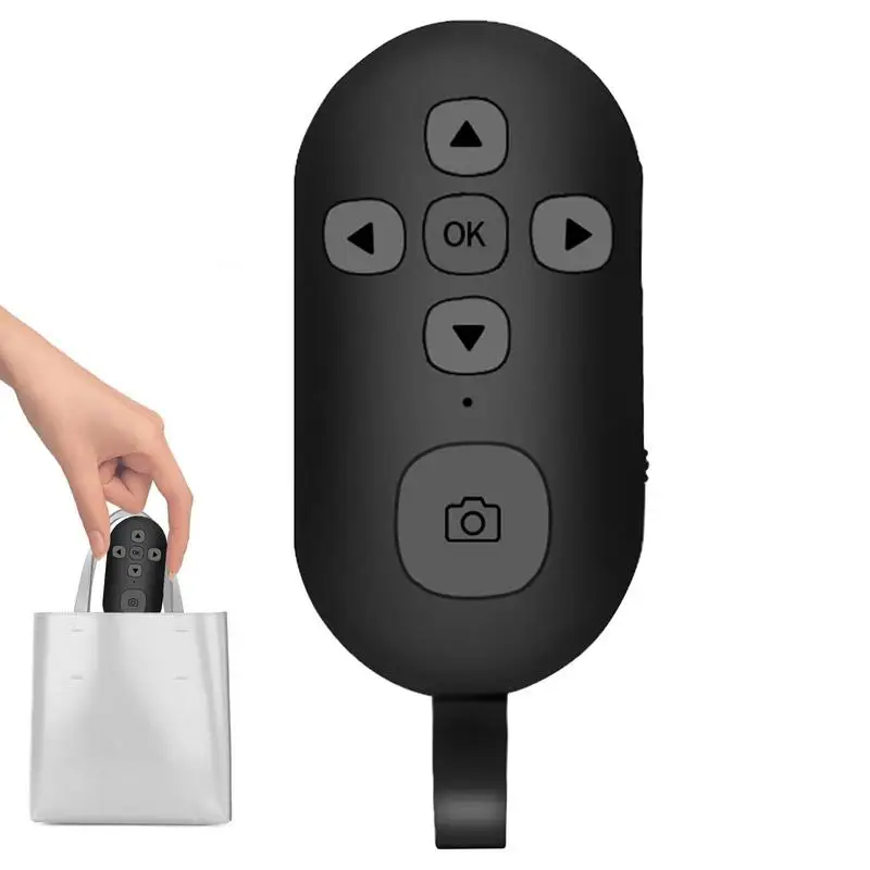 Phone Remote Controller Wireless Camera Shutter Selfie Button Clicker Rechargeable Lithium Battery Smartphones