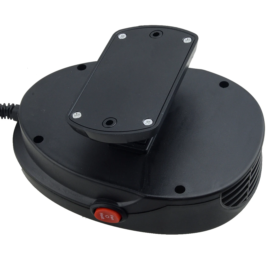 12V Universal Car Front Heater Cooler Dryer Fan Windshield Defroster Demister Portable Heating Full Black 150W