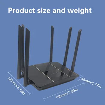 4G LTE Router Wireless Router Signal Amplifier 300Mbps 4G WiFi Router with SIM Card Slot 4G CPE Modem Router for Home Office 6