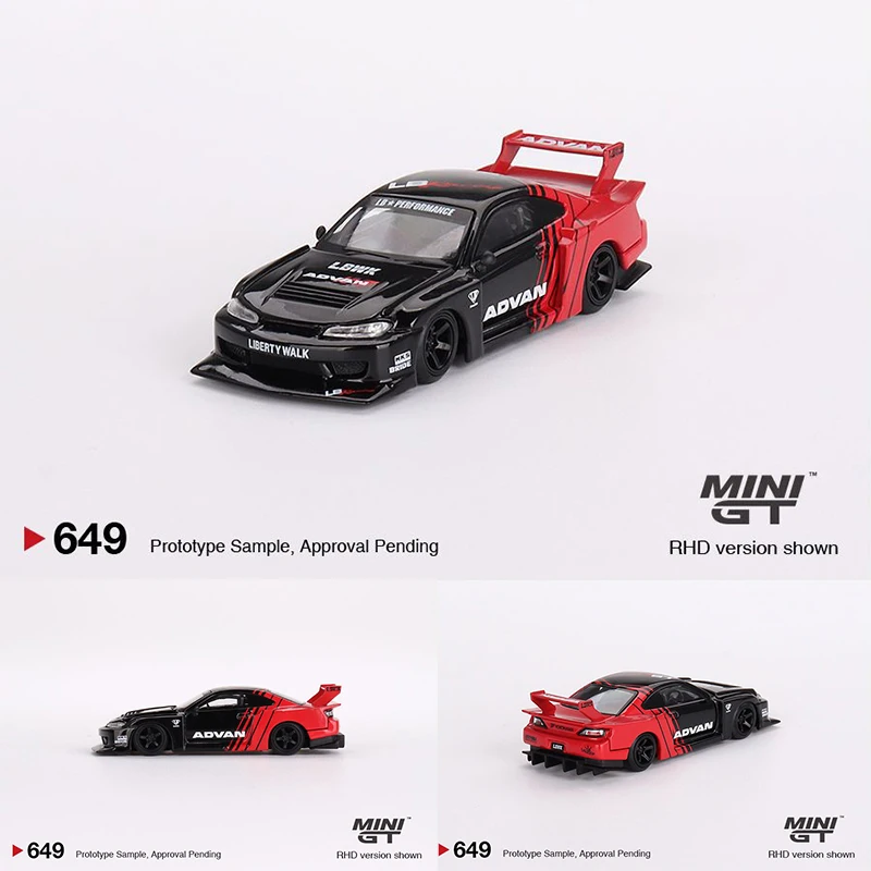 MINIGT 649 In Stock 1:64 LBWK Super Silhouette S15 Silvia
