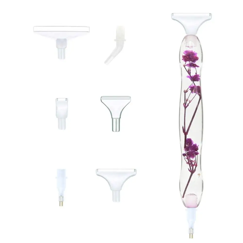 Resin Diamond Painting Pen Point Drill Pen Plastic Replace Head 5D Diamond Painting Accessories Tool Cross Stitch diamond painting accessories diamond painting pen