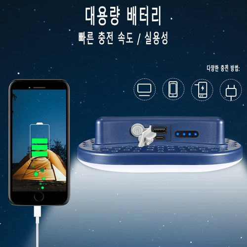 MOSLIGHTING 충전 가능한 캠핑 강광등 자력 줌 옥외 휴대용 낚시 손전등 텐트 램프 작업 수리 비상등 옥외 조명 등산 야간 작업등 80W LED Type- C 1/4 너트 3