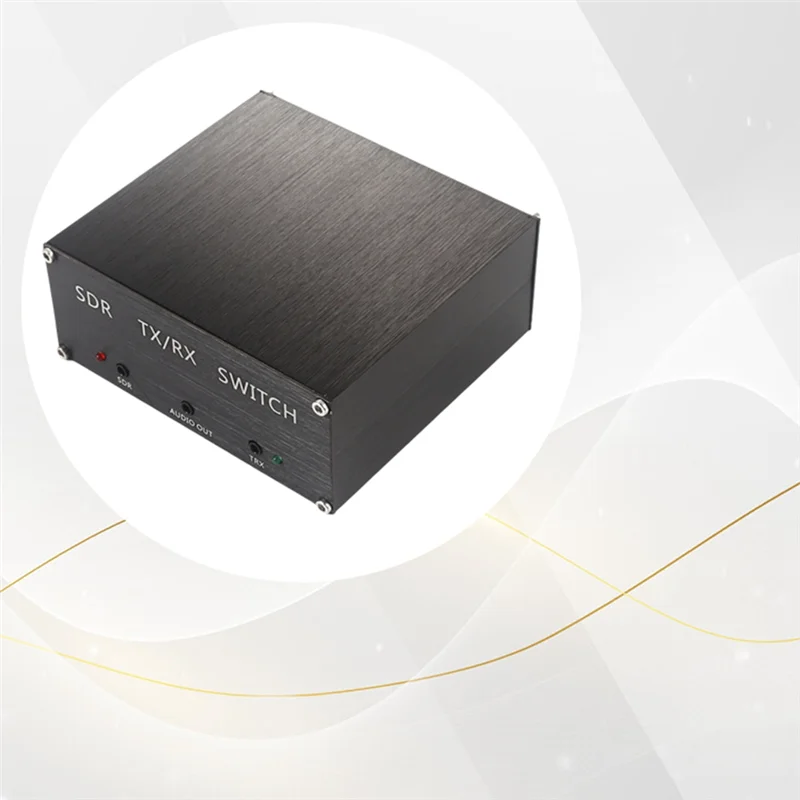 ABKN-160Mhz 100W 안테나 공유기 SDR 트랜시버 TR 스위치 박스 장치(가스 방전 보호 US 플러그 포함)