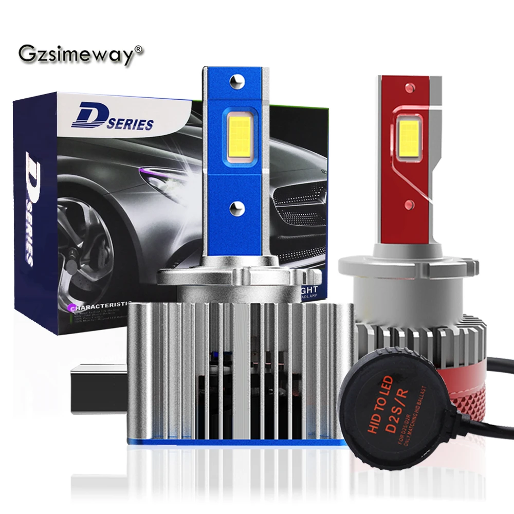 Led Headlight D1r D1s D2s D2r D3s D3r D4s D5s D8s Hid Light Replacement  Xenon Bulb Super Bright Ip68 With Canbus D Series Bulb - Car Headlight  Bulbs(led) - AliExpress