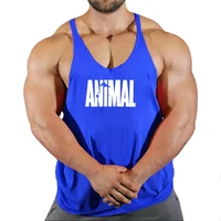 Marque Animal Gym Débardeur Hommes Vêtements De Fitness Débardeurs De Musculation Pour Hommes Vêtements De Sport D'été pour Homme Gilet Sans Manches Chemise 6