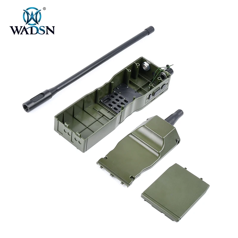 WADSN Tactical Military Softair Army Radio PRC-148 PRC 152 Dummy Radio Case Antenna Package Talkie Walkie PRC 148 PRC152 Cosplay 6