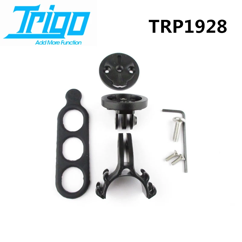 

Велосипедное компьютерное крепление TRIGO trpпанель расширение для велосипеда Gopro Быстроразъемное сиденье + держатель лампы для Garmin 1030