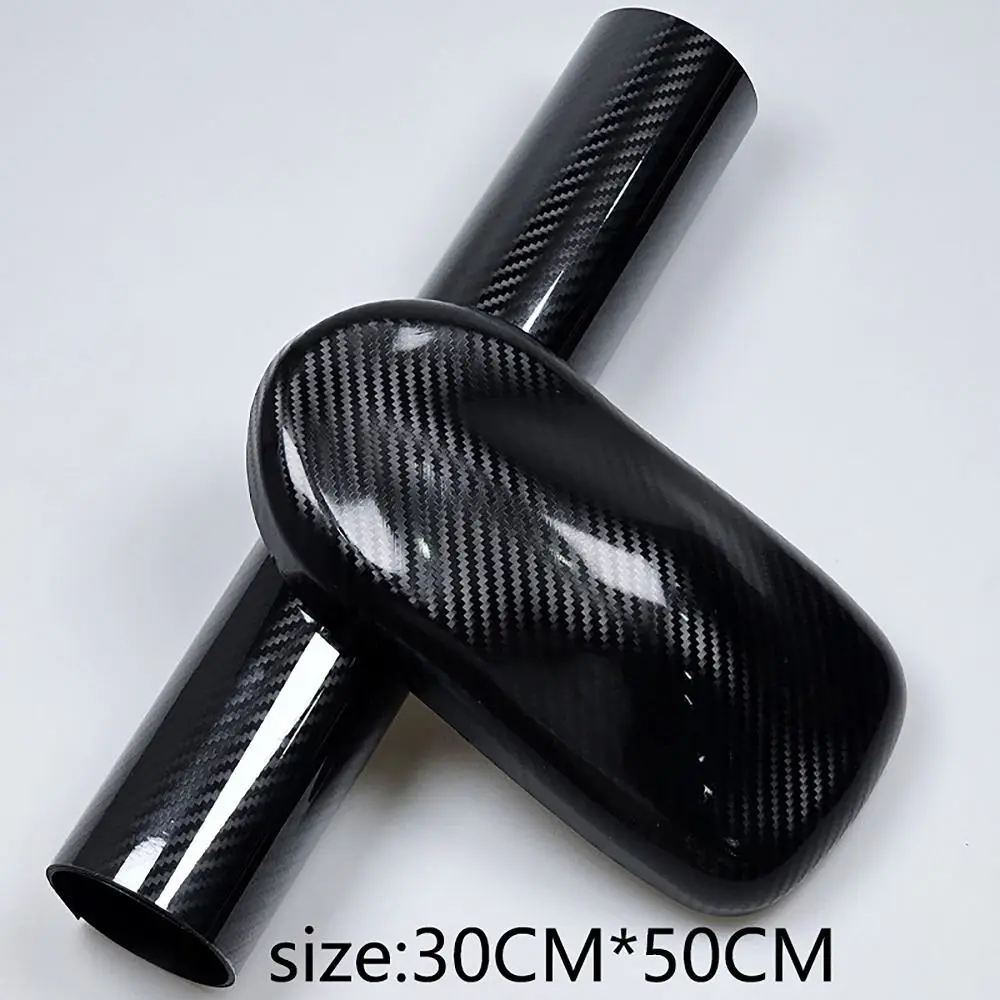 50x30CM Carbon Fiber Vinyl Film High Gloss 3D/6D Effect Motorcycle Body Stickers Forged Carbon Fiber Wrap Foil Sticker