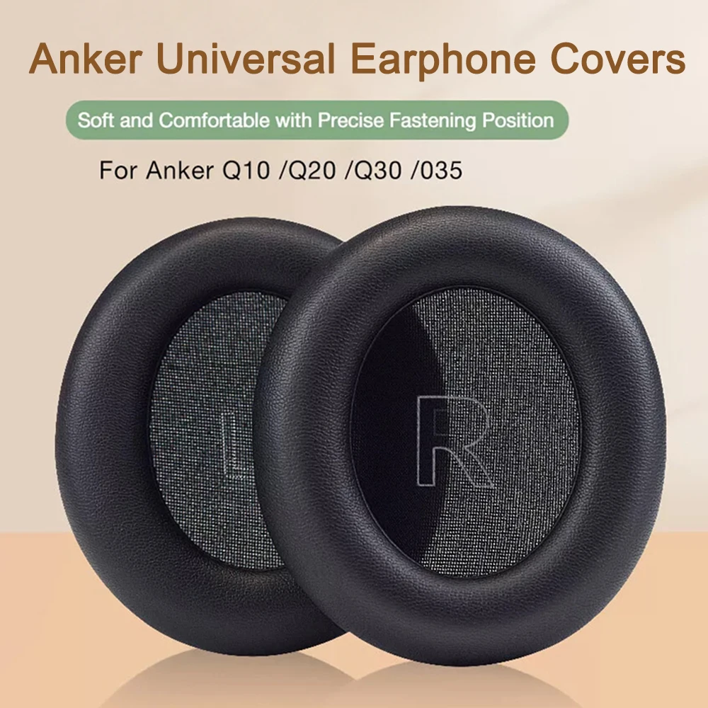 Replacement Ear Pads for Anker Soundcore Life Q10 Q20 Q30 Q35 Headphones High Quality Soft Foam Ear Cushions Cover Earmuffs