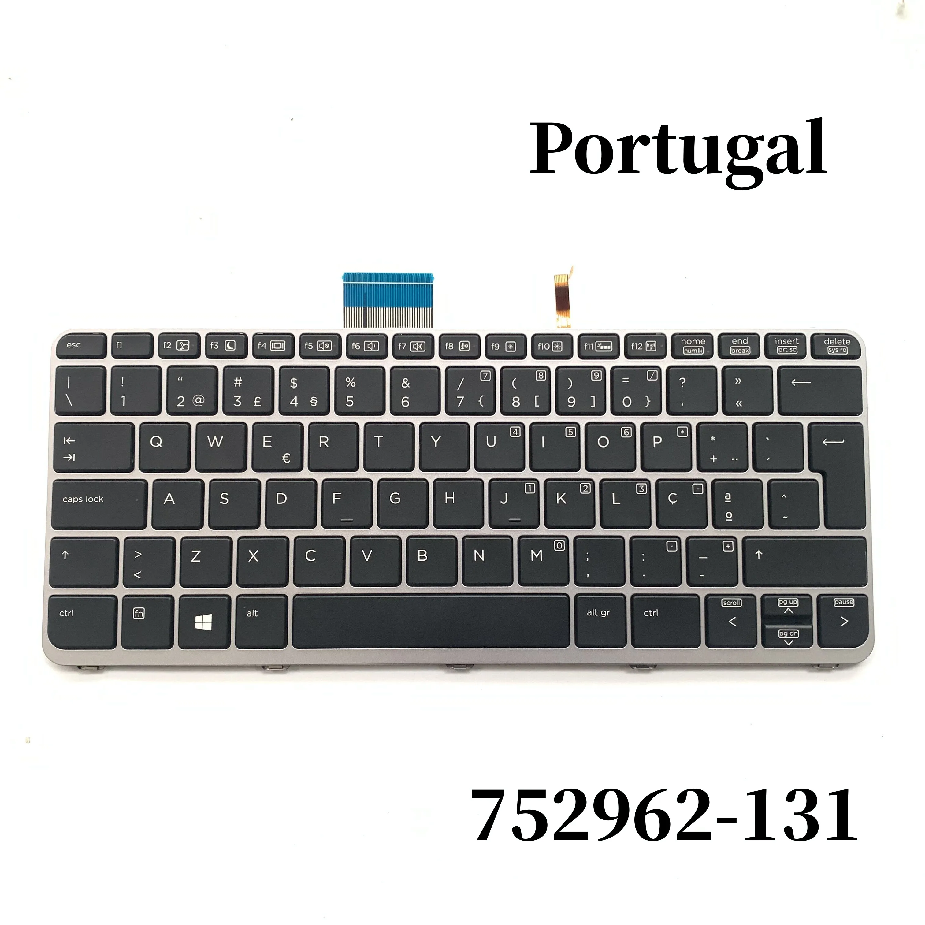 Premium Silver Backlit Keyboard