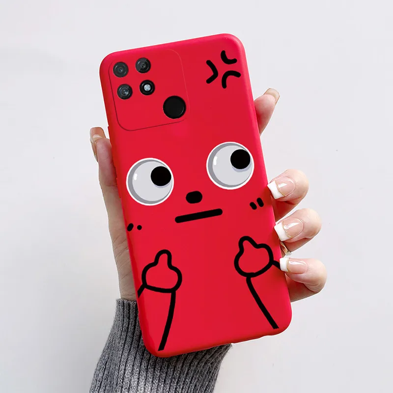 Cute Cat Cartoon Shockproof Soft Silicone TPU Phone Back Cover