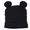 Baby Hat for Boys and Girls Spring Autumn Cute Ears Toddler Hat Infant Cap for Kids Love Papa Mama Print Baby Beanies 2