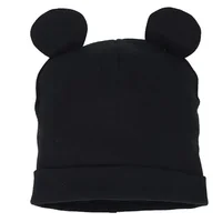 Baby Hat for Boys and Girls Spring Autumn Cute Ears Toddler Hat Infant Cap for Kids Love Papa Mama Print Baby Beanies 2