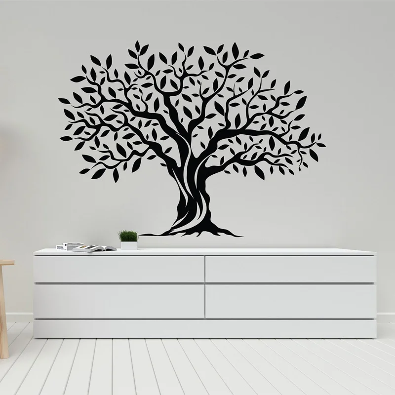 Foppla 2 pezzi decorazioni per pareti di foglie di alberi in metallo decorativo muro di foglia
