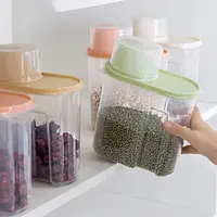 Large Capacity Sealed Transparent Storage Box for Cereals, Grains and Beans 1