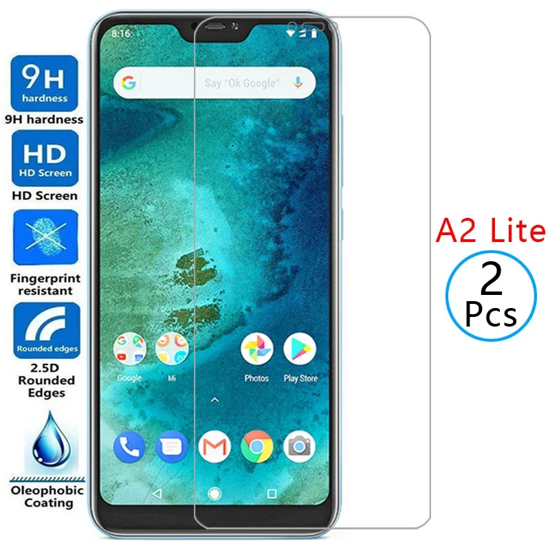 

Защитное закаленное стекло для xiaomi mi a2 lite, Защита экрана для ksiomi xiao my a2lite a 2 2a, легкая пленка xiomi xiami xaomi 9h