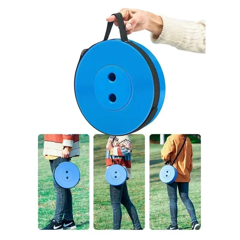 Folding Stool Premium Telescoping Stool Foldable & Lightweight. Perfect For Camping Fishing & Travel