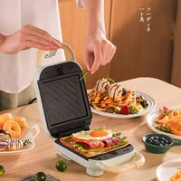 650W Electric Sandwich Machine Breakfast Machine Pancake Donuts Takoyaki Waffle Machine Timer Multifunction Toaster Roaster 1