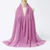 Foulard Hijab en mousseline de soie pour Femme, voile musulman ramadan ,hijab femme musulman,foulard musulmane pour femme, foulard mousseline en Jersey doux de haute qualité hijab islam voile femme musulman,70*180cm