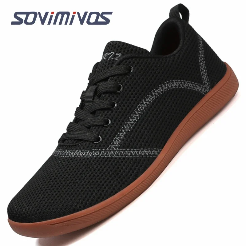 

Кроссовки унисекс для бега на открытом воздухе, широкие сандалии для ходьбы, легкие и дышащие, минималистичные, для мужчин и женщин