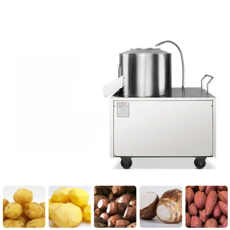 Commercial Potato Peeling Machine 150-220 kg/h Popular Sweet Potato Peeler Potato Cleaning Machine. 5