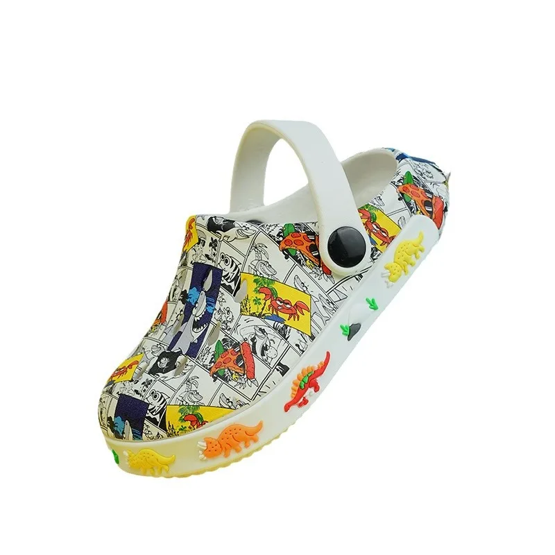 Kids Shoes New Comfortable Daily Commuting Home Casual Soft Soled Perforated Shoes for Boys and Girls