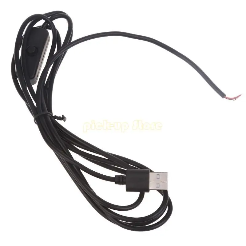 Q5WA 내구성 USB LED 스트립 전원 케이블 홈 오피스 또는 DIY 프로젝트에 완벽한