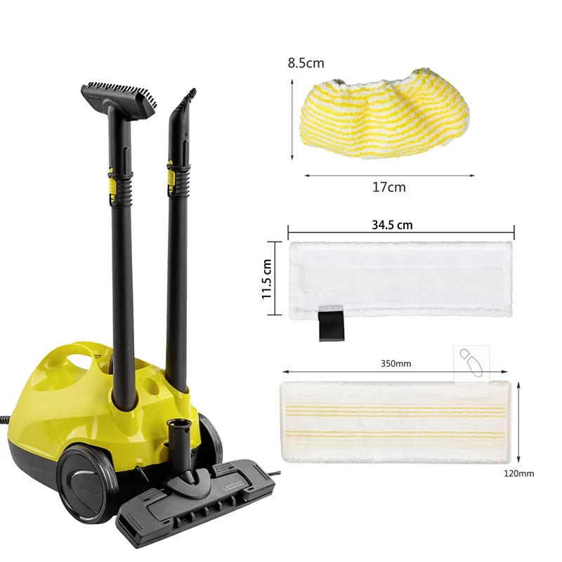 Set 6 Panni In Microfibra Per Karcher Easyfix SC 1-5 - Ricambio Compatibile Per Pulitore A Vapore